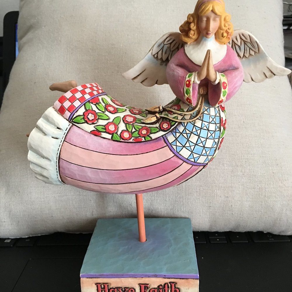 2006 Jim Shore Heartwood Creek “Have Faith”